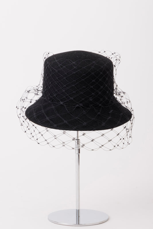 FETICO × MISA HARADA VEIL BUCKET HAT - FETICO