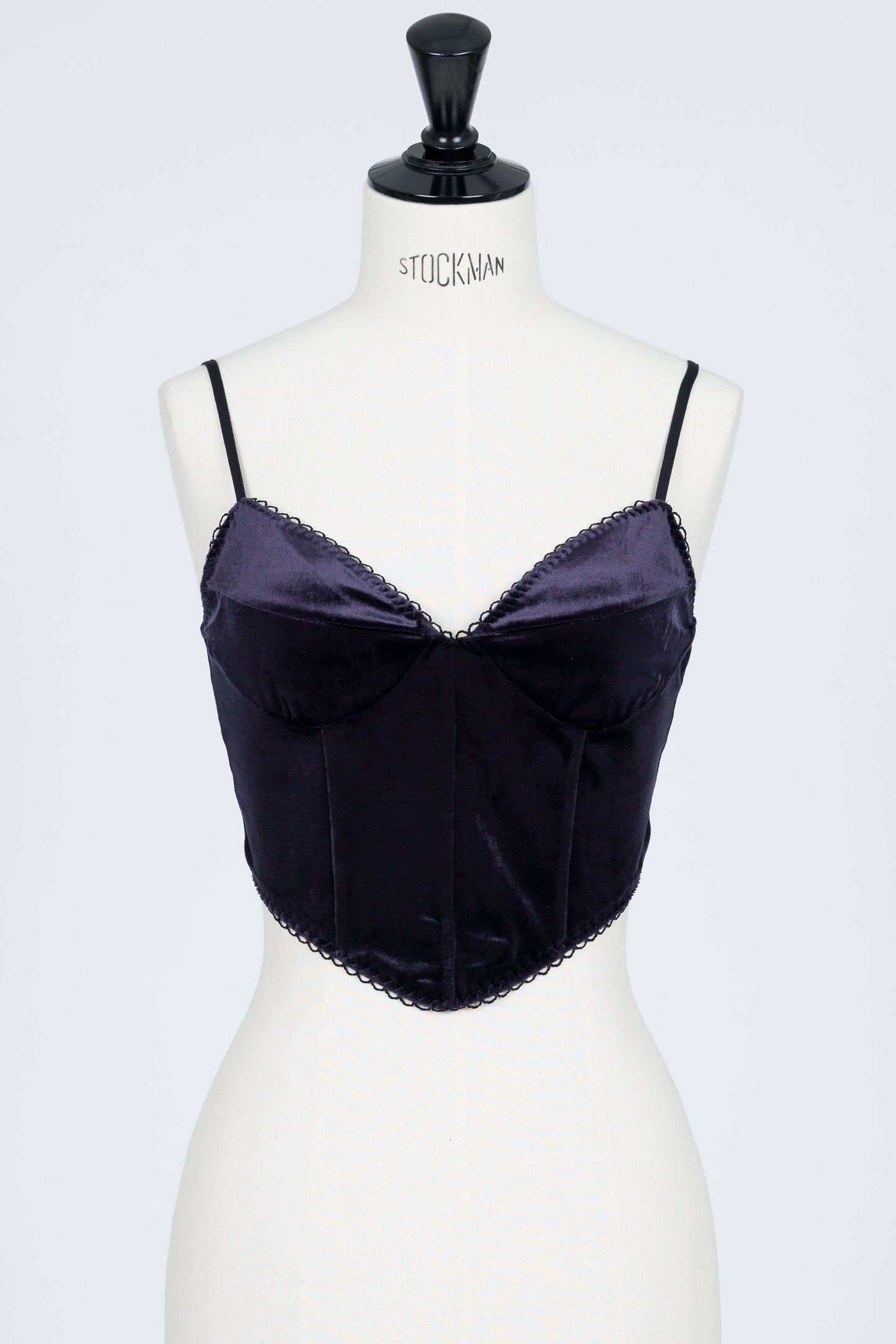 VELOUR CORSET CAMI - FETICO