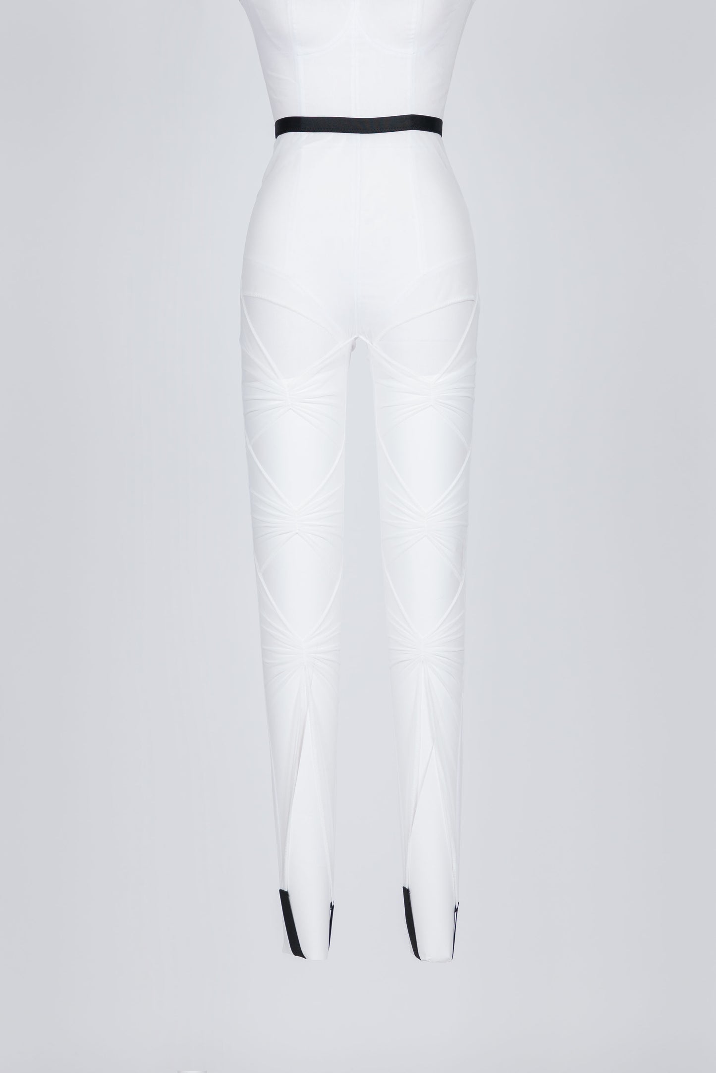 CUT-OUT SHEER LEGGINGS - FETICO