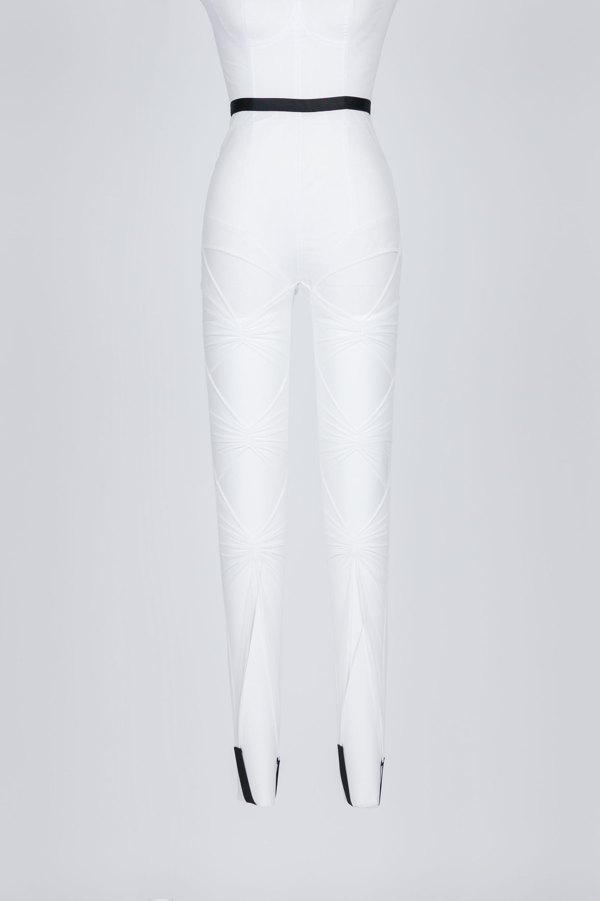 CUT-OUT SHEER LEGGINGS - FETICO