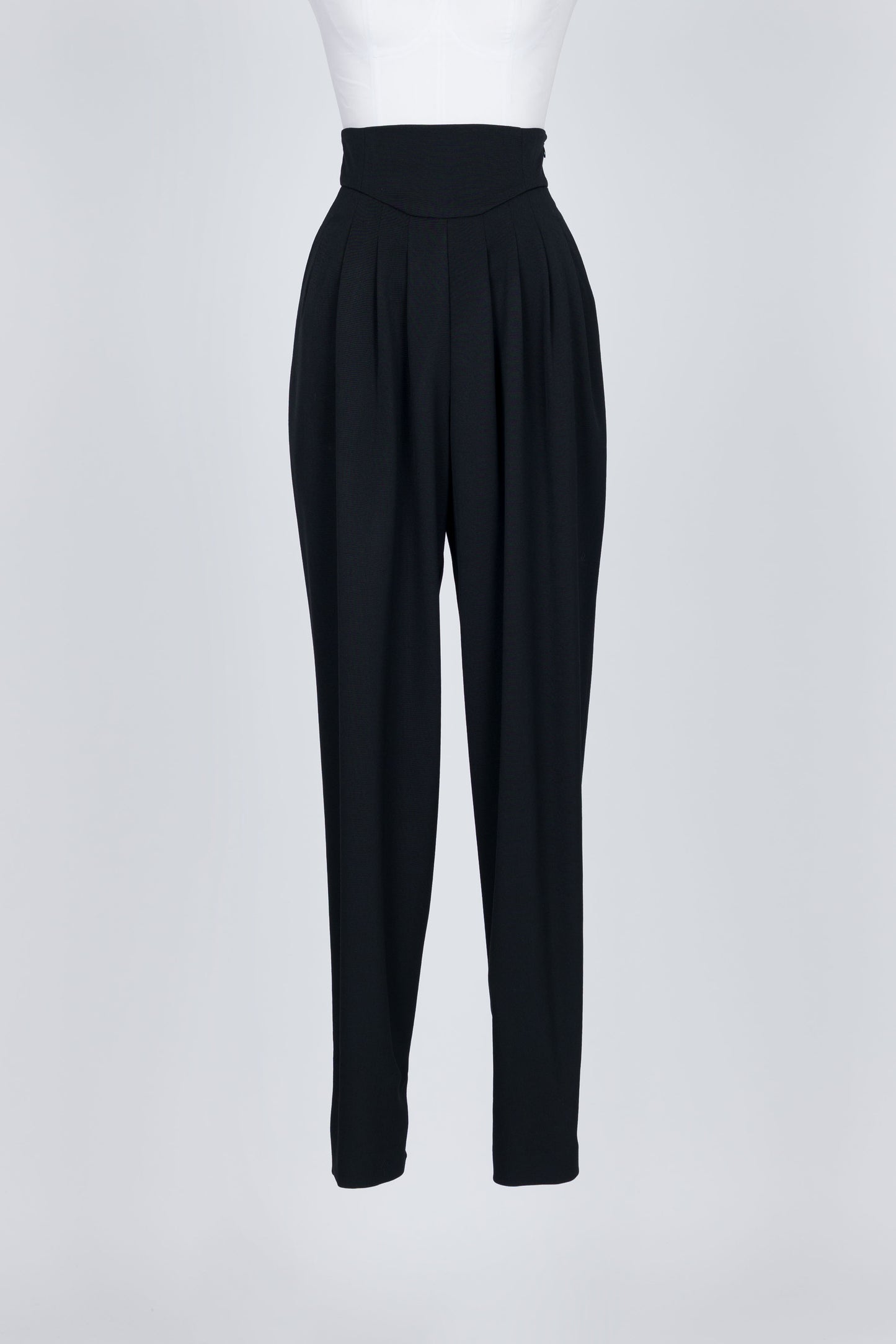 HIGH-WAIST PLEATED TROUSERS - FETICO