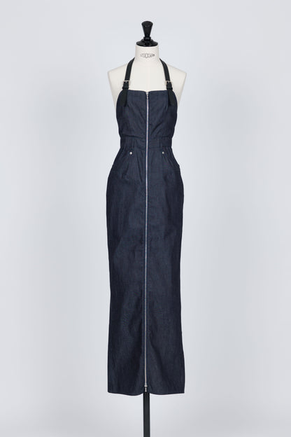 ORGANIC COTTON DENIM DRESS - FETICO