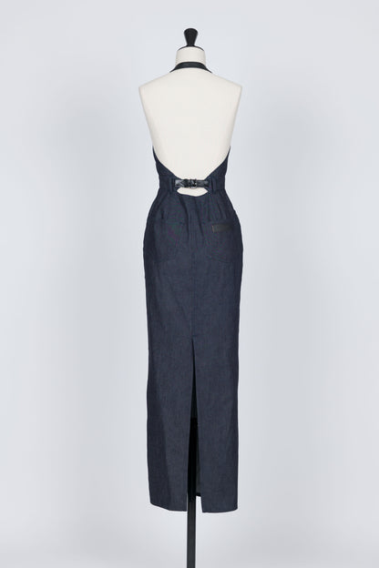 ORGANIC COTTON DENIM DRESS - FETICO