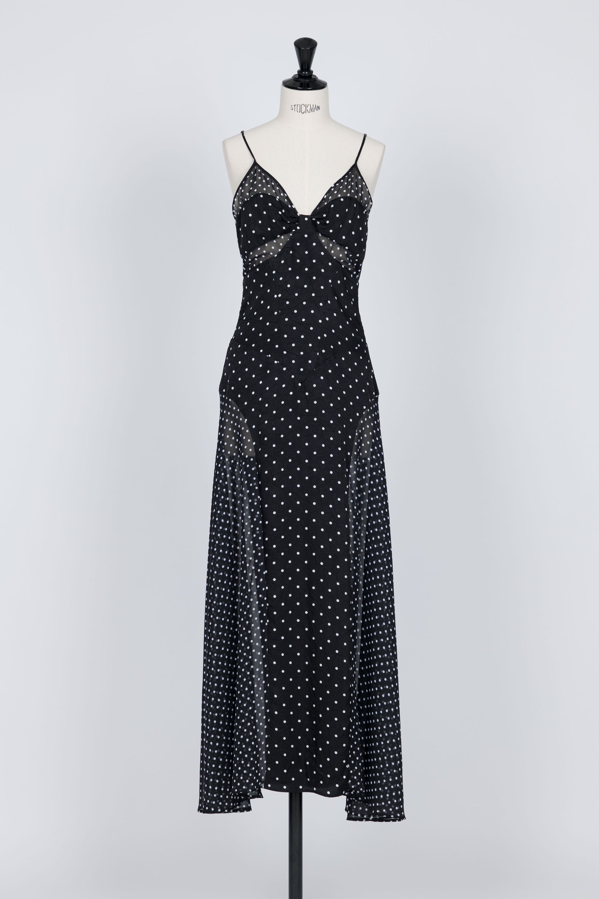 SHEER COMBINED SLIP DRESS - FETICO