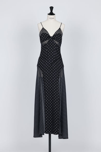 SHEER COMBINED SLIP DRESS - FETICO
