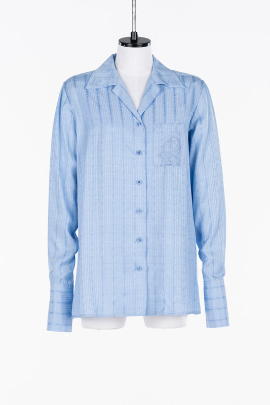 ROSE JAQUARD STRIPE SHIRT - FETICO