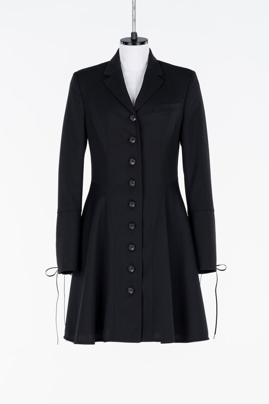 WOOL FLARED DRESS JACKET - FETICO