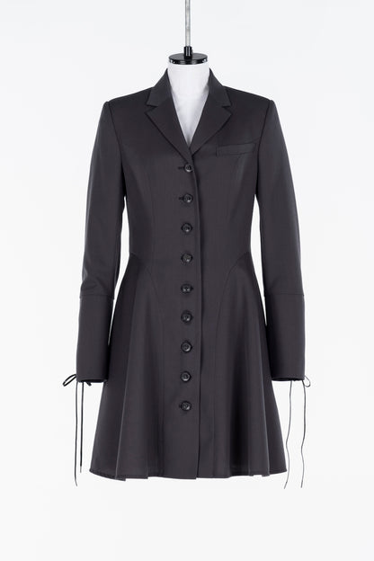 WOOL FLARED DRESS JACKET - FETICO
