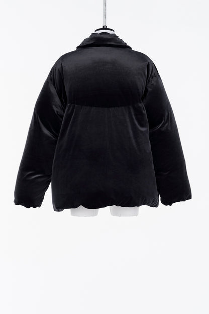 VELOUR DOWN COAT - FETICO
