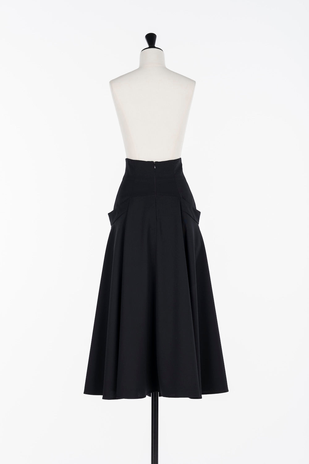 WOOL FLARED SKIRT - FETICO