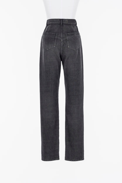 EMBROIDERED STRAIGHT JEANS - FETICO