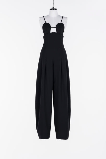 WIDE LEGGED BRA JUMPSUITS - FETICO