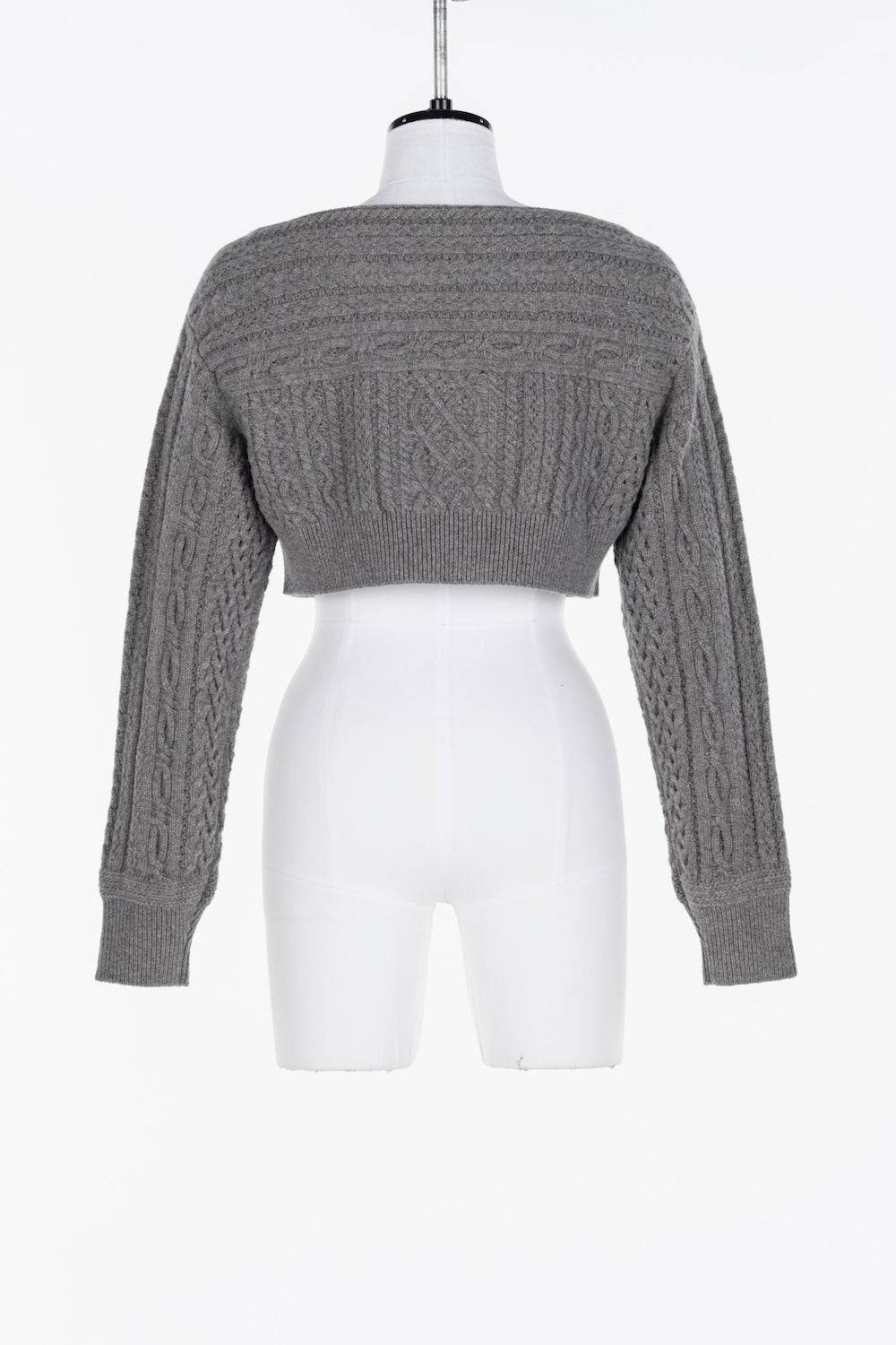 CABLE KNIT SHORT JUMPER - FETICO