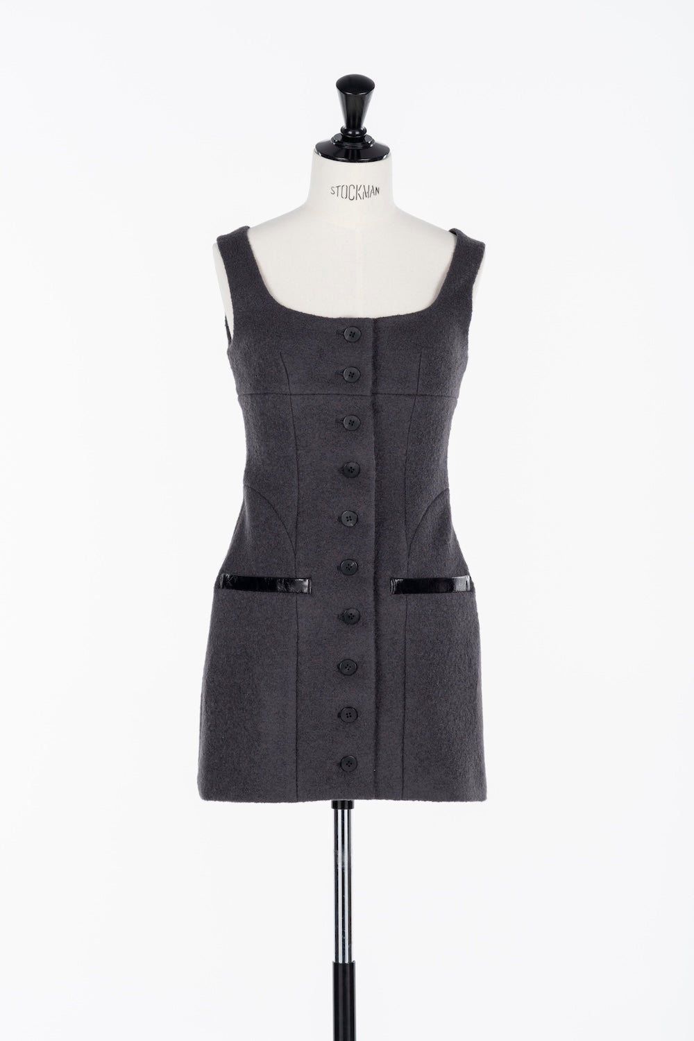 BOUCLE WOOL MINI DRESS - FETICO