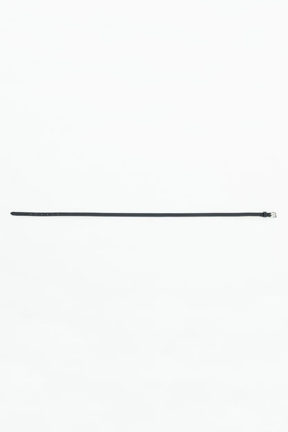 LEATHER SKINNY CHOKER - FETICO