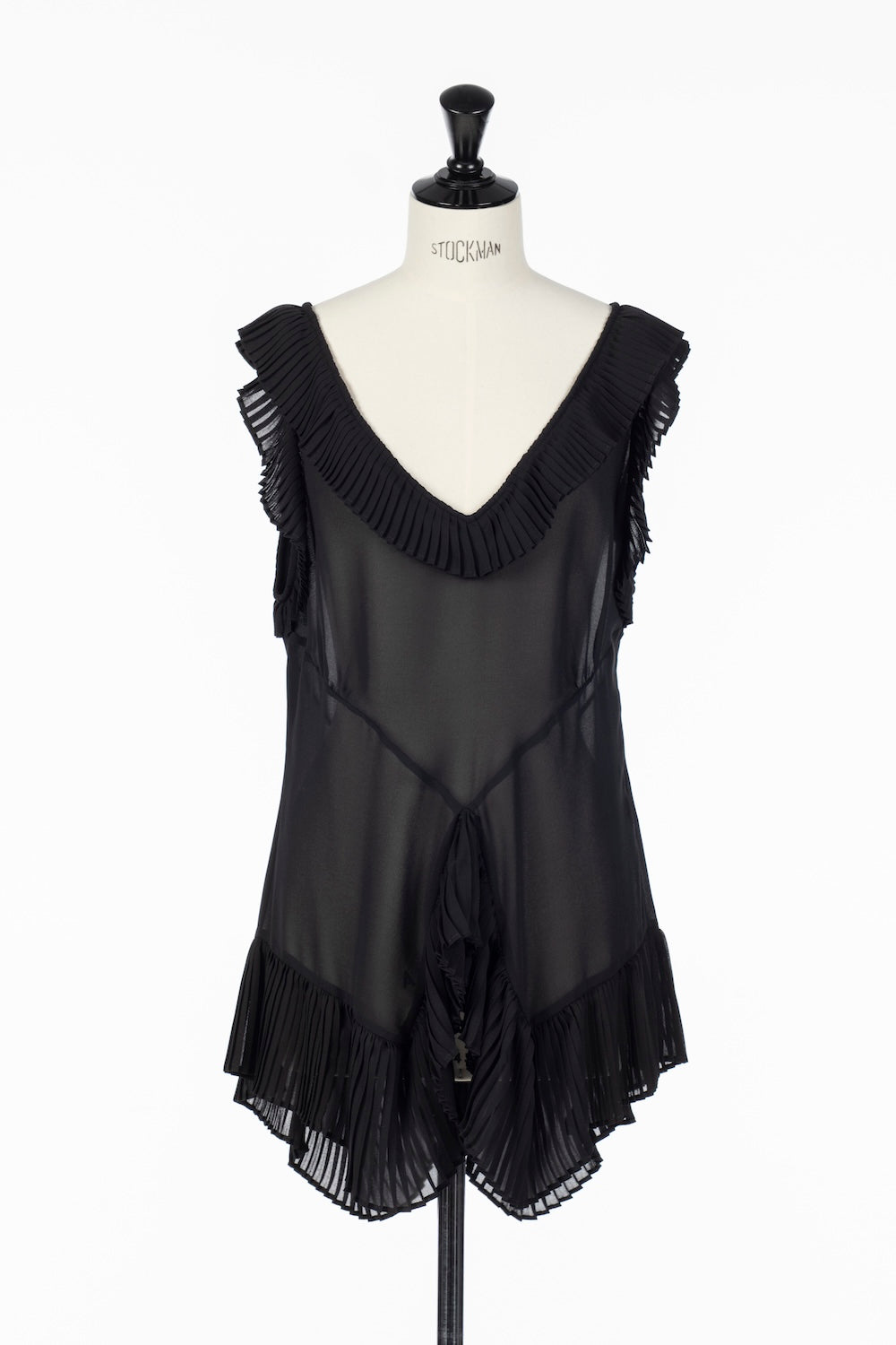 EMBROIDERED SHEER SHIRT - FETICO