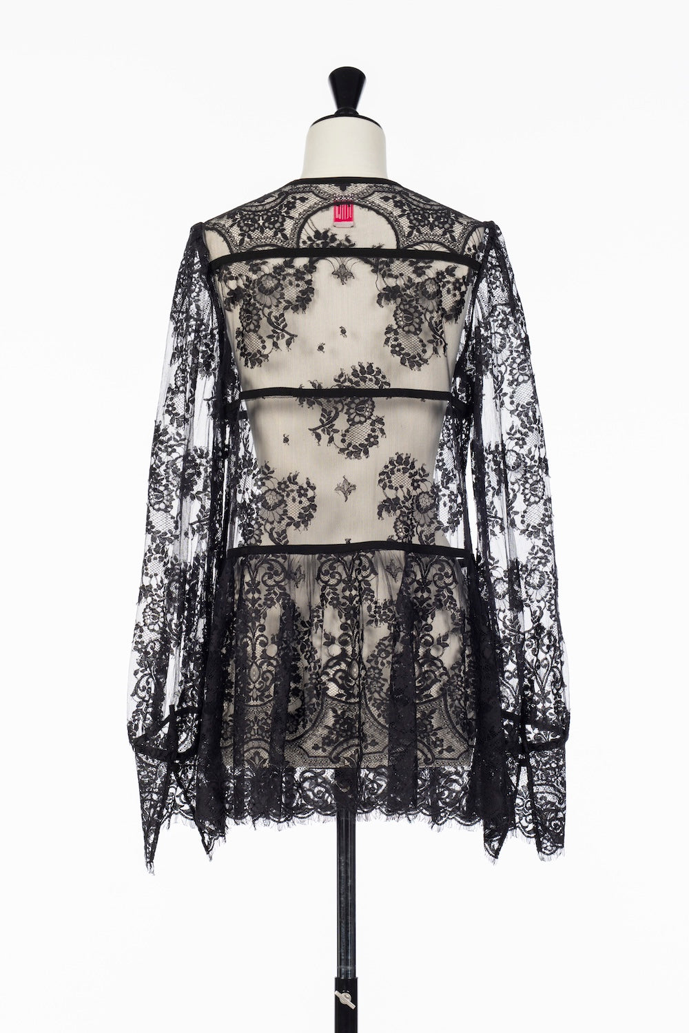 LACE GATHERED BLOUSE - FETICO