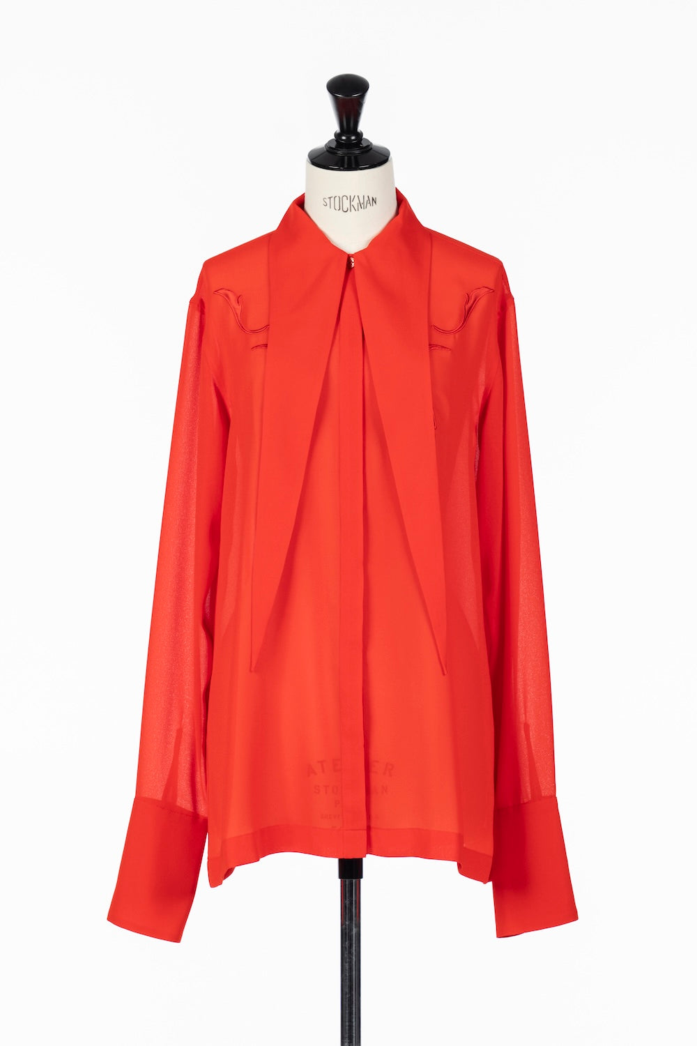 EMBROIDERED SHEER SHIRT - FETICO