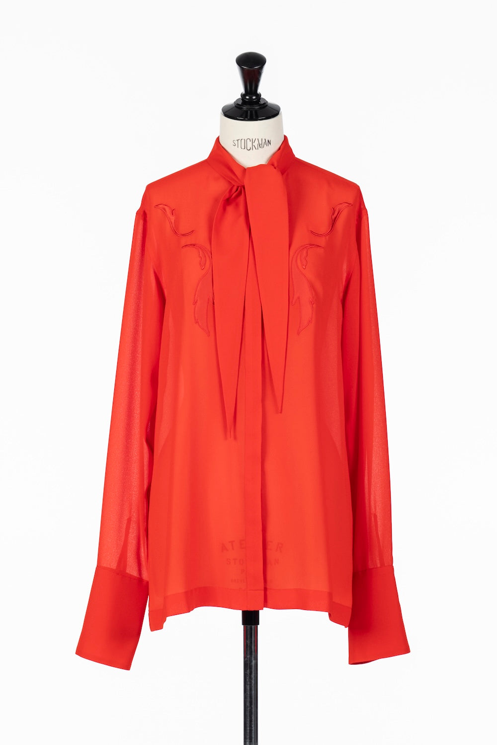 EMBROIDERED SHEER SHIRT - FETICO