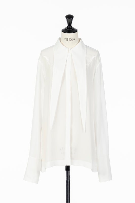 EMBROIDERED SHEER SHIRT - FETICO