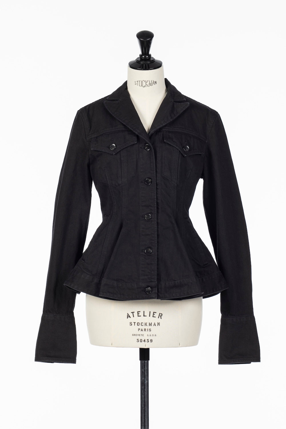 ORGANIC COTTON TAILORED DENIM JACKET - FETICO