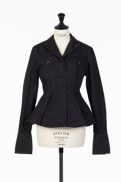 ORGANIC COTTON TAILORED DENIM JACKET - FETICO