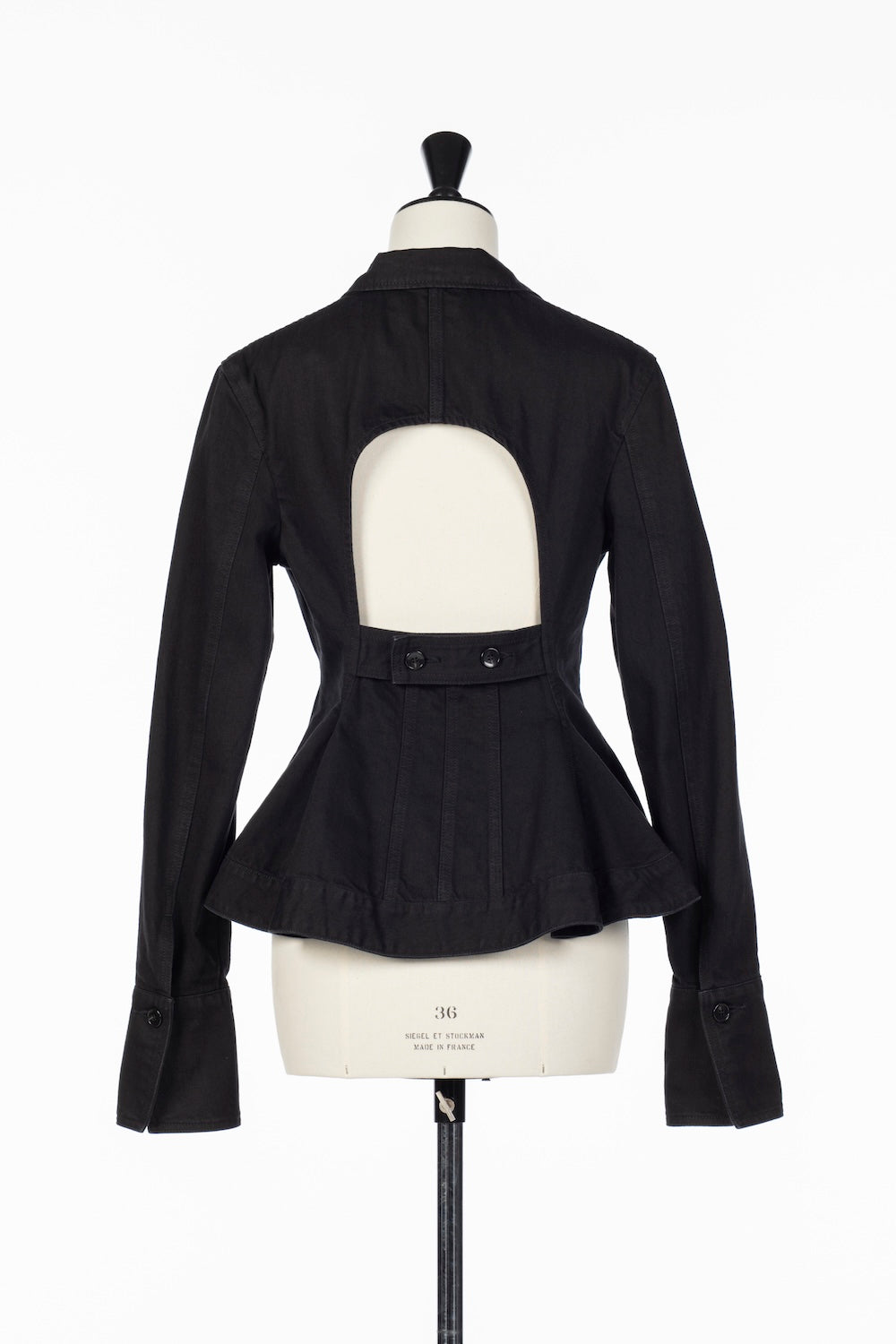 ORGANIC COTTON TAILORED DENIM JACKET - FETICO