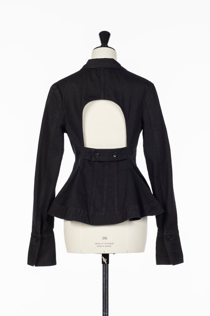 ORGANIC COTTON TAILORED DENIM JACKET - FETICO
