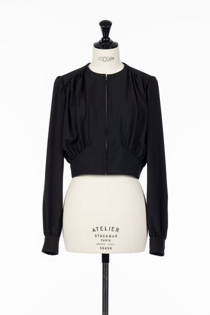 FRINGED TIE BLOUSON - FETICO
