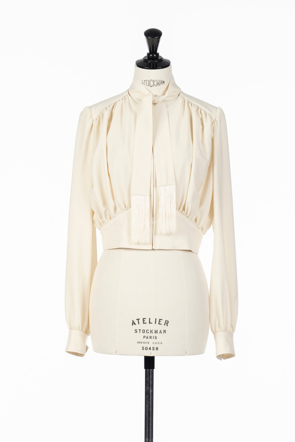 FRINGED TIE BLOUSON - FETICO