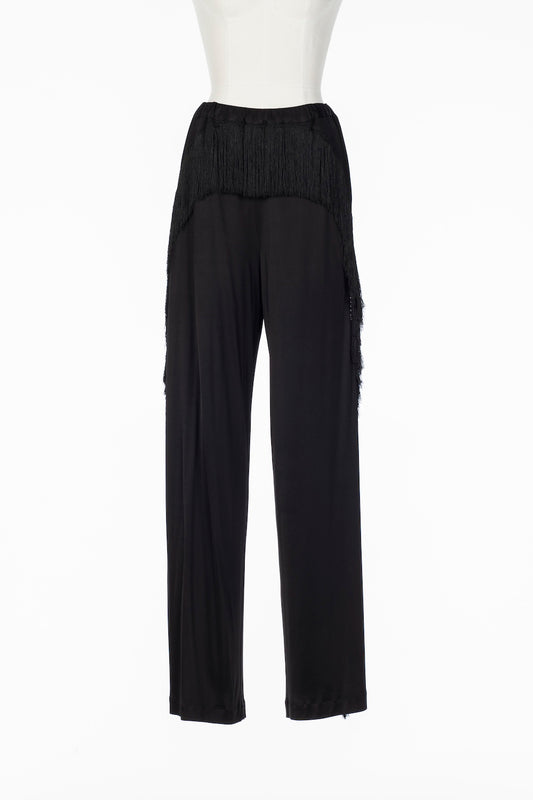 FRINGED JERSEY TROUSERS - FETICO