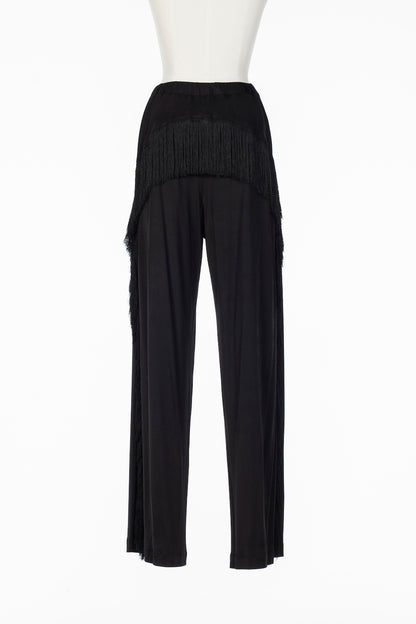 FRINGED JERSEY TROUSERS - FETICO