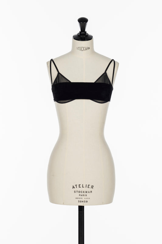 SHEER COMBINED BANDEAU BRALETTE - FETICO