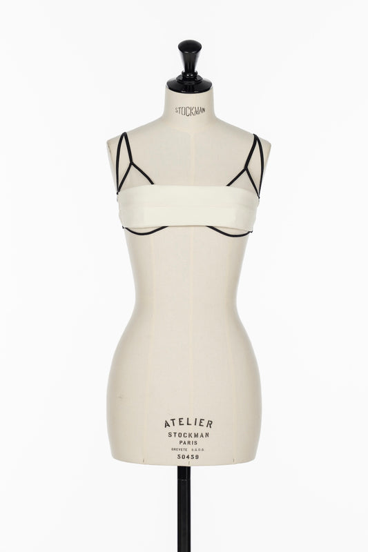 SHEER COMBINED BANDEAU BRALETTE - FETICO