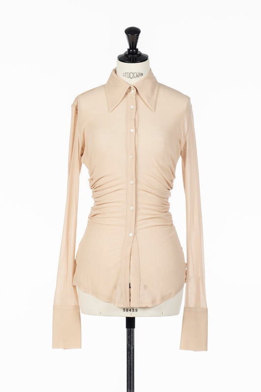 SHEER JERSEY SHIRT - FETICO