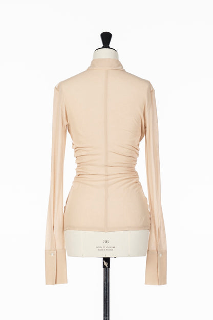 SHEER JERSEY SHIRT - FETICO
