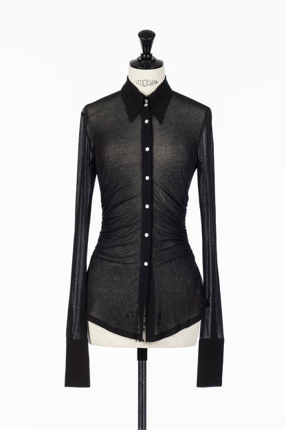 SHEER JERSEY SHIRT - FETICO