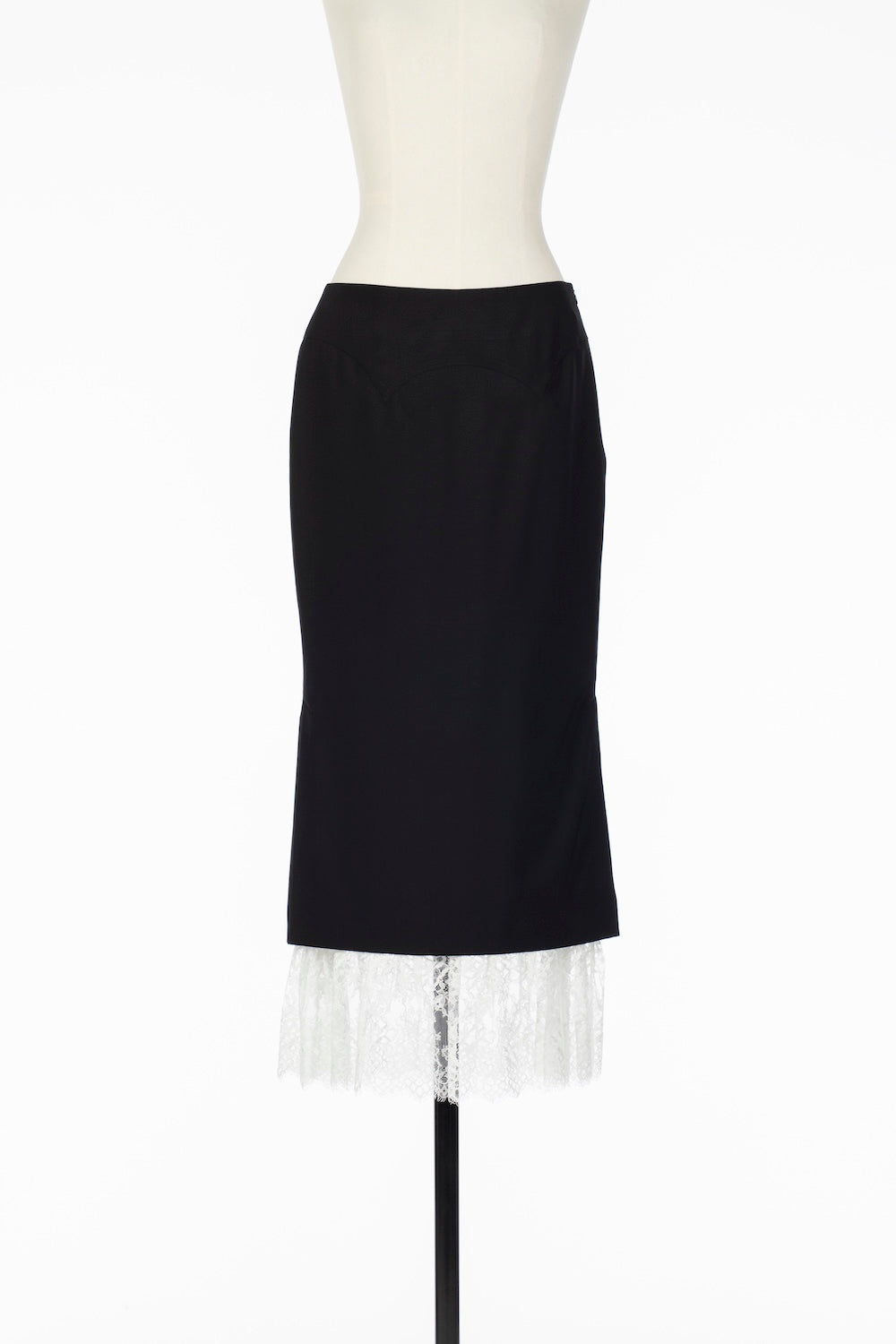 PLEATS PANELED SKIRT - FETICO