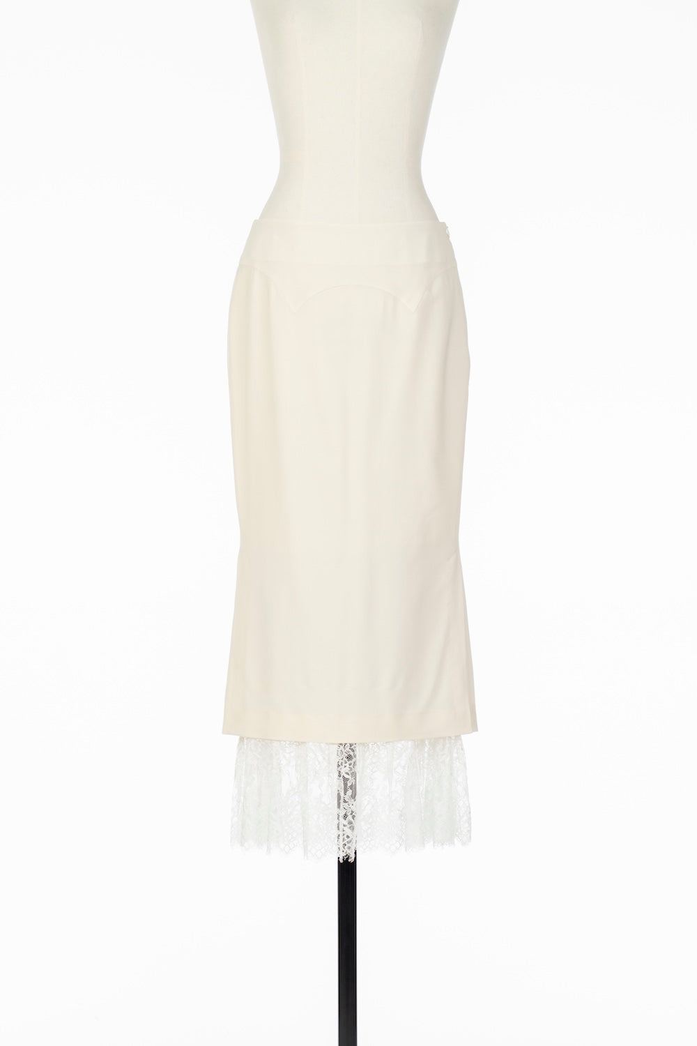 PLEATS PANELED SKIRT - FETICO