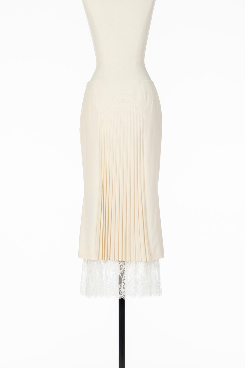 PLEATS PANELED SKIRT - FETICO