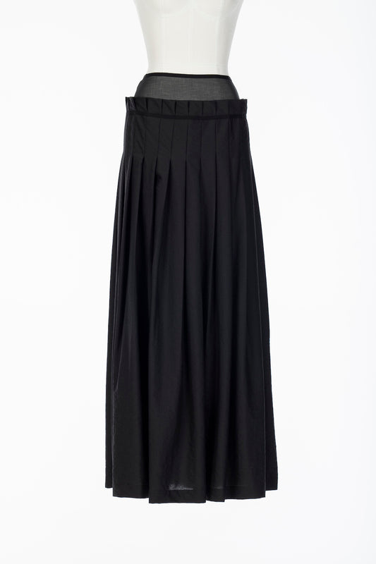 PLEATED MAXI SKIRT - FETICO