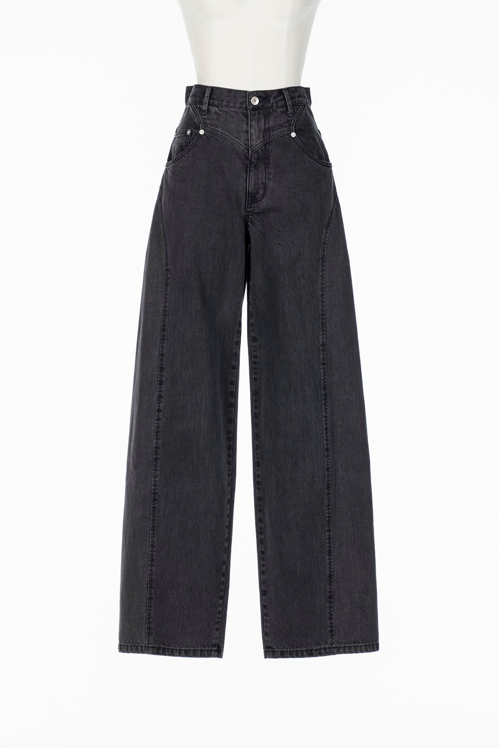 ORGANIC COTTON CURVE FIT HIGH RISE JEANS - FETICO