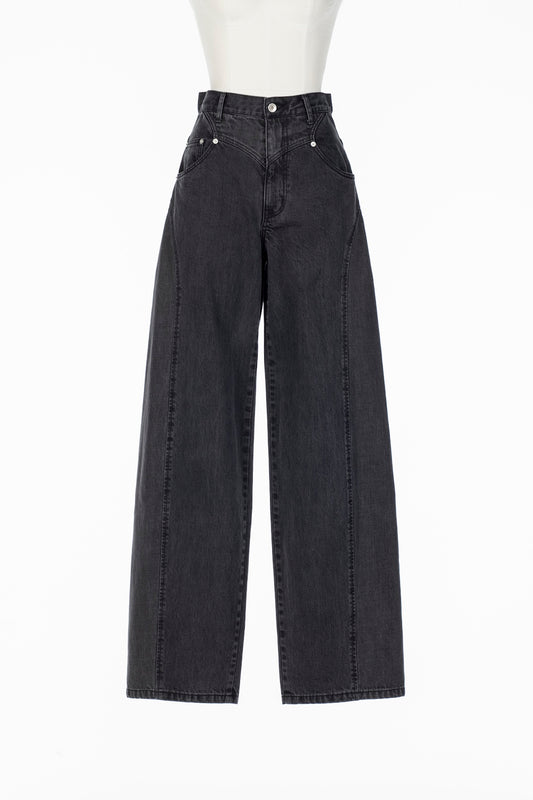 ORGANIC COTTON CURVE FIT HIGH RISE JEANS - FETICO