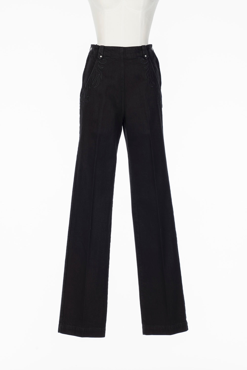 ORGANIC COTTON HIGH WAISTED JEANS - FETICO