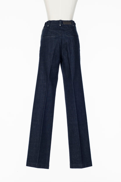 ORGANIC COTTON HIGH WAISTED JEANS - FETICO