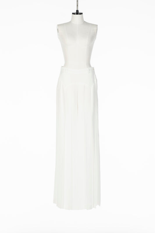 PLEATED MAXI TROUSERS - FETICO