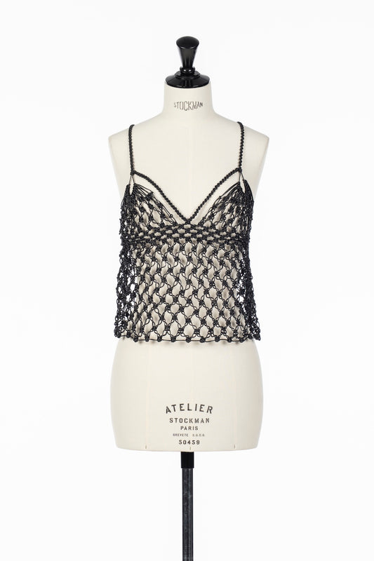 MACRAMÉ CAMISOLE TOP - FETICO