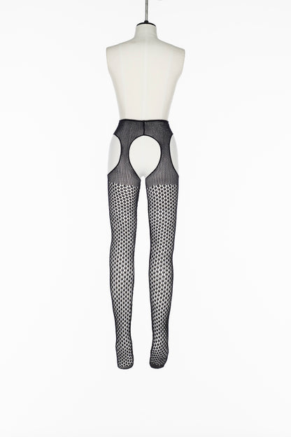 RASCHEL LACE KNIT TIGHTS - FETICO