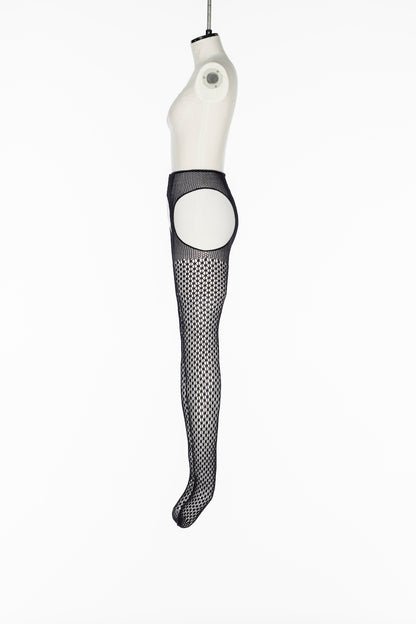 RASCHEL LACE KNIT TIGHTS - FETICO