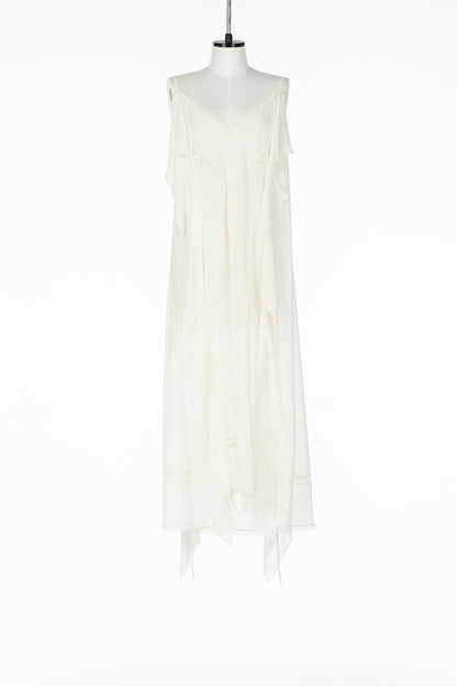 LACE JACQUARD CAMI DRESS - FETICO